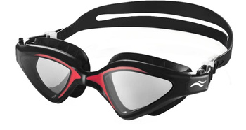 Okulary pływackie na basen trening unisex Aqua Speed Raptor Black Red
