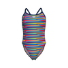 Damski strój kąpielowy na basen jednoczęściowy Arena Racing Stripe