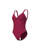 Strój kąpielowy damski Arena Women's Bodylift Lara Soft Curve Back Red Onion