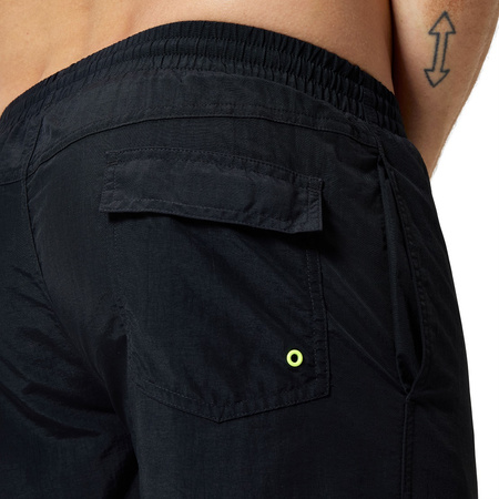 Szorty kąpielówki męskie Speedo Medley Logo 16" Watershort Am Black/Hyper Yellow