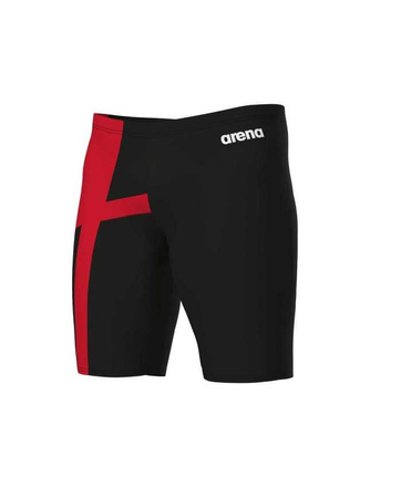 ARENA STROJE PŁYWACKIE MEN'S DIAMOND SWIM JAMMER BLACK RED 008365/540 D5