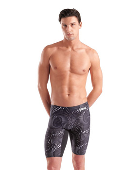 Kąpielówki męskie Arena Men's Fireflow Swim Jammer Black Team Black