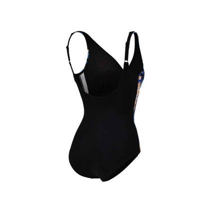 Strój kąpielowy damski Arena Women's Bodylift Pamela U Back Black Multi