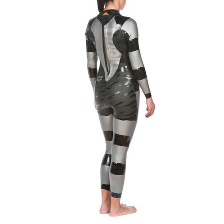 Strój startowy pianka damska Arena Women's Sams Carbon Wetsuit Silver Black