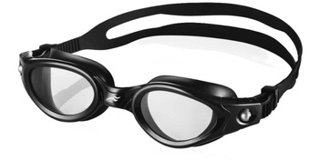 Okulary pływackie treningowe na basen unisex Antifog Pacific Aqua Speed Black