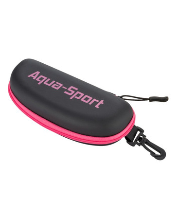 Etui do okularów do pływania Aqua-Sport Goggle Case Pink