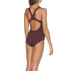 Strój kąpielowy dziewczęcy Arena Girl's Solid Swim Pro Junior Red Wine-Shiny Pink