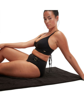 Dół stroju kąpielowego na basen damski Speedo Shaping Brief Black