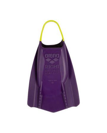Płetwy do pływania Arena Powerfin Pro II Plum Artic Lime