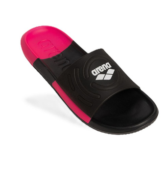 Klapki basenowe Arena Unisex Urban Active Black Pink Pink