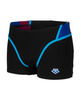 Kąpielówki męskie bokserki Arena Men's Icons Swim Short Panel Black Neon Blue Red Fandango Turquoise