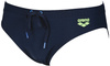 Kąpielówki slipy męskie Arena Men's Sunf Aded Brief Navy Shiny Green