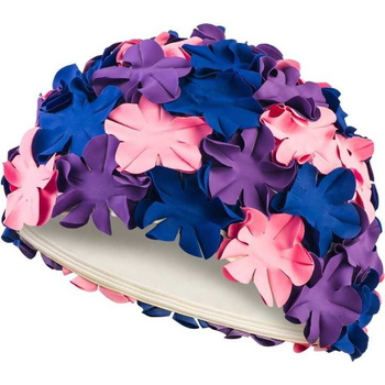 Czepek pływacki damski Aqua Speed Bloom Long Hair kol.3