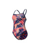Strój kąpielowy damski jednoczęściowy Arena Women's Reversible Swimsuit Challenge Back Navy Multi