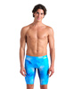Spodenki kąpielowe męskie Arena Men's Swim Jammer Allover Print Blue Multi Royal