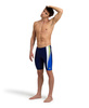 Spodenki kąpielowe męskie Arena Men's Threefold Jammer R Navy Neon Blue White