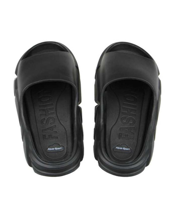 Klapki na basen unisex Aqua-Sport Hydro Black
