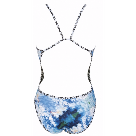 Strój kąpielowy damski dwustronny Arena Women Upside Down Challenge