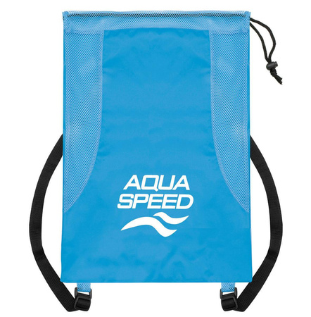 Plecak worek sportowy unisex Aqua Speed Mesh Backpack 51x36cm 30l Blue