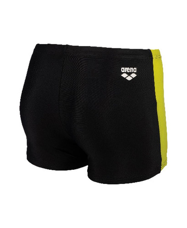 Kąpielówki bokserki chłopięce Arena Boy's Thrice Short Black Soft Green White