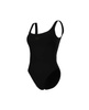 Strój kąpielowy damski Arena Women's Team Stripe Swimsuit U Back Black
