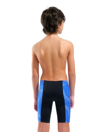 Kąpielówki chłopięce Arena Boy's Fireflow Swim Jammer Black Team Royal