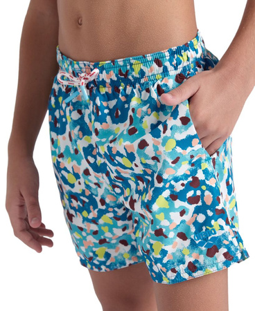 Spodenki szorty chłopięce Arena Boy's Beach Boxer Water Multi