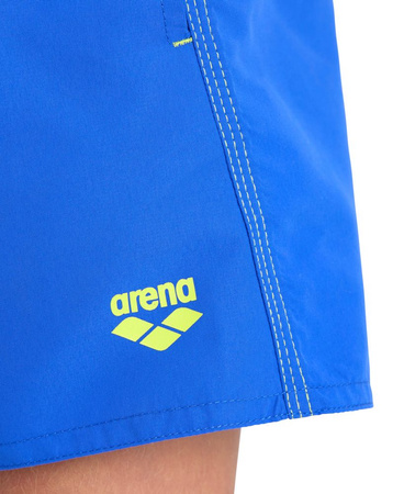 Spodenki szorty chłopięce Arena Boy's Junior Beach Boxer Neon Blue Soft Green