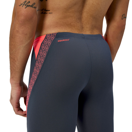 Kąpielówki męskie spodenki kąpielowe Speedo Jammer HyperBoom Grey Red