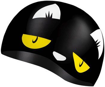 Aqua Speed Czepek pływacki junior KIDDIE cat black kol.07
