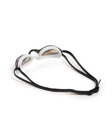 Okulary pływackie treningowe Arena Python Mirror Gold White Black