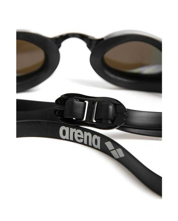 Okulary pływackie treningowe Arena Cobra Edge Swipe Mirror Blue Silver Black
