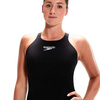 Strój startowy damski Speedo LZR Ignite Open back Black
