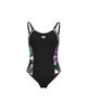 Strój kąpielowy damski Arena Women's Bodylift U Back Black Multi