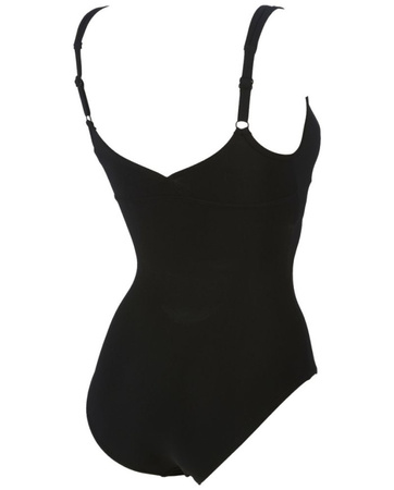 Strój kąpielowy damski Arena Women's Bodylift Vertigo Wing Classic Back Black