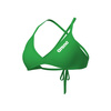 Góra od stroju kąpielowego damska Arena Womne's Team Swim Top Tie Back Solid Team Green