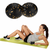 Piłki do masażu Aqua-Sport Duoball Roller EPP Black Orange 8x16 cm