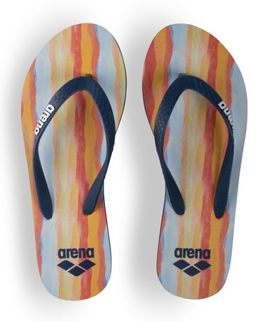 Klapki japonki unisex Arena Beach Tong Multistripe