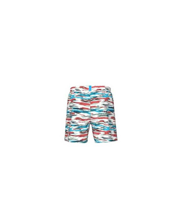 Szorty kąpielowe męskie Arena Men's Beach Boxer White Turquoise