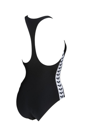Strój kąpielowy damski jednoczęściowy Arena Women's Icons Team Fit Racer Back One Piece Black