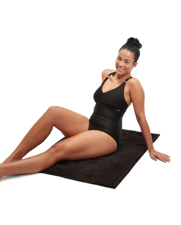 Strój kąpielowy jednoczęściowy damski na basen Speedo V Shaping Black