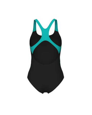 Strój kąpielowy damski Arena Women's Swim Pro Back Graphic Black Water