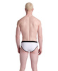 Kąpielówki slipy męskie Arena Men's Classic Swim Brief White Black