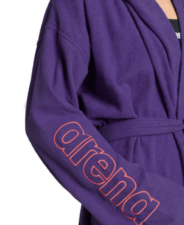 Szlafrok basenowy Arena Unisex Zeppelin Light Robe Violet Calypso Violet