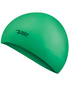 Czepek pływacki unisex Aqua Speed Soft Latex Green kol.11