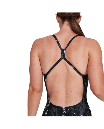 Strój kąpielowy damski Speedo Allover Rippleback Black