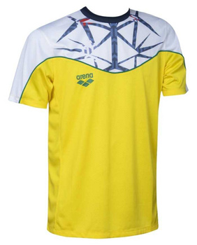 Koszulka sportowa techniczna Arena Bishamon Og Tee Australia Yellow