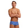 Kąpielówki męskie spodenki do pływania Funky Trunks Blue Bits