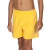 Szorty kąpielowe chłopięce Arena Boy's Junior Fundamentals Logo Boxer Lily Yellow Pix Blue