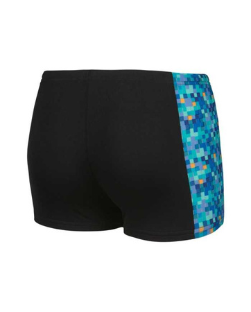 ARENA STROJE PŁYWACKIE BOY'S POOLTILES SHORT BLACK BLUE MULTI 007228/580 140 (10-11)